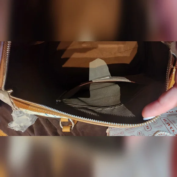 Coach Multi-colored leather bag - Picture 16 of 16